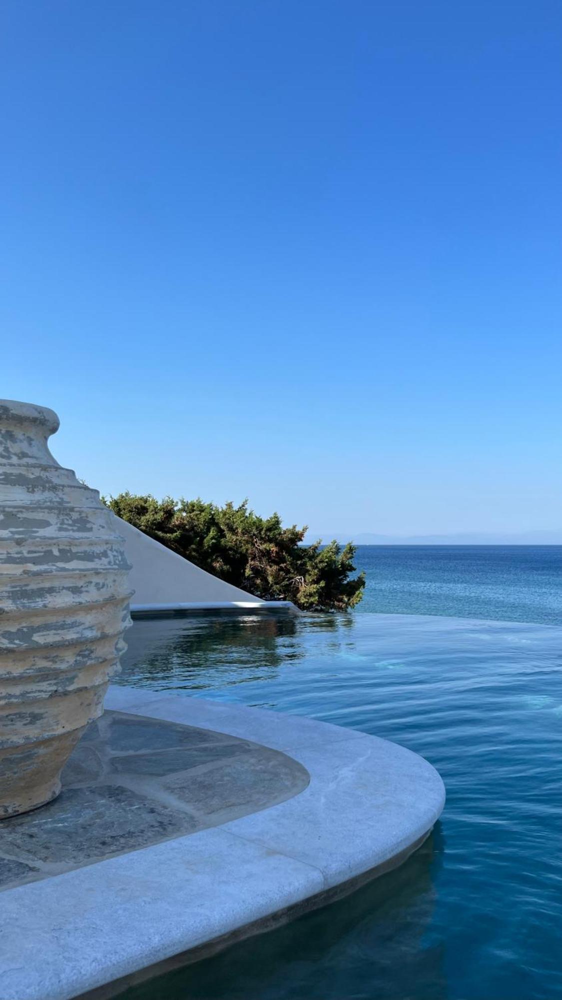 Seafront Villa Polyxene Keratea Exterior photo