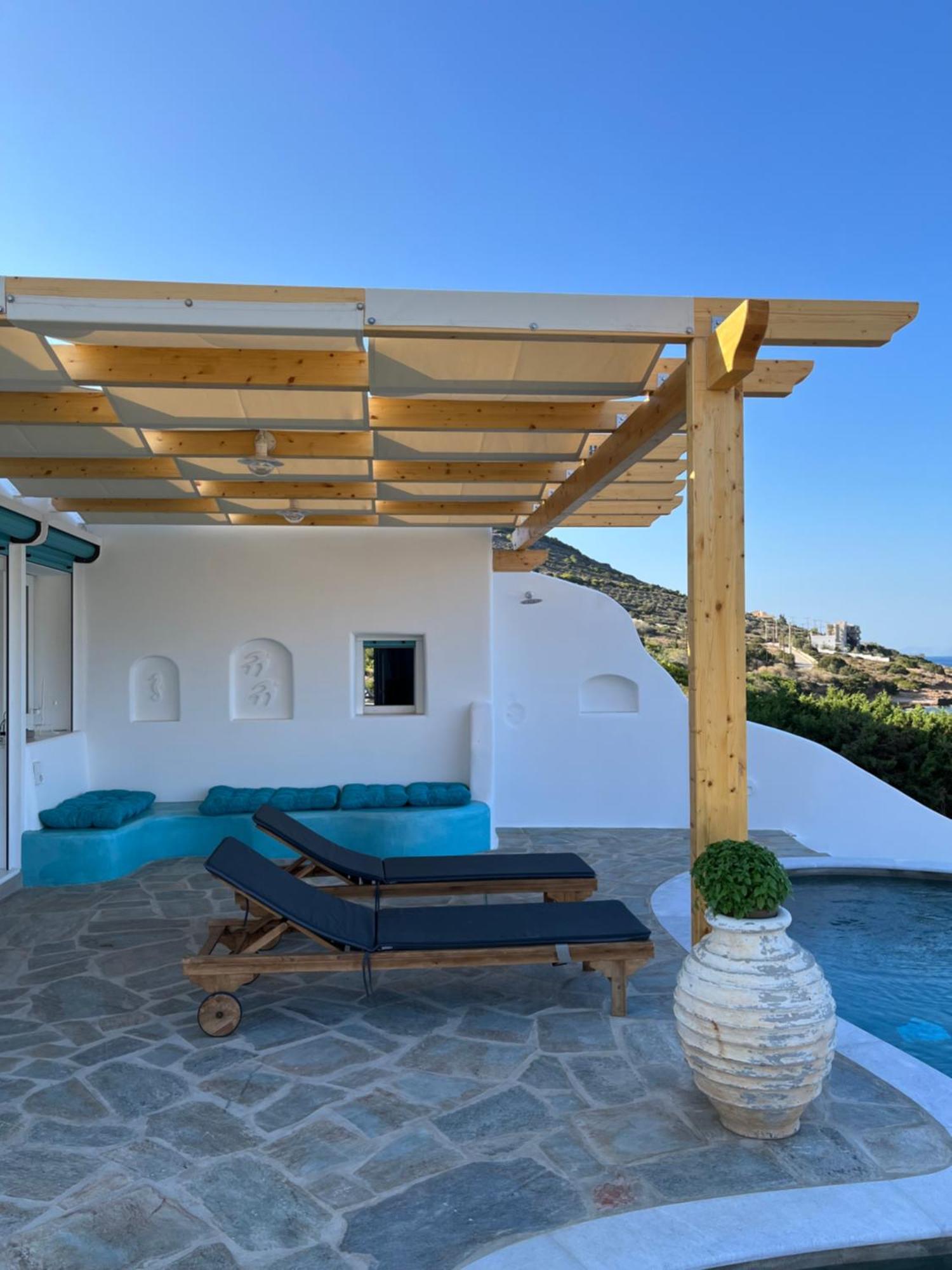 Seafront Villa Polyxene Keratea Exterior photo
