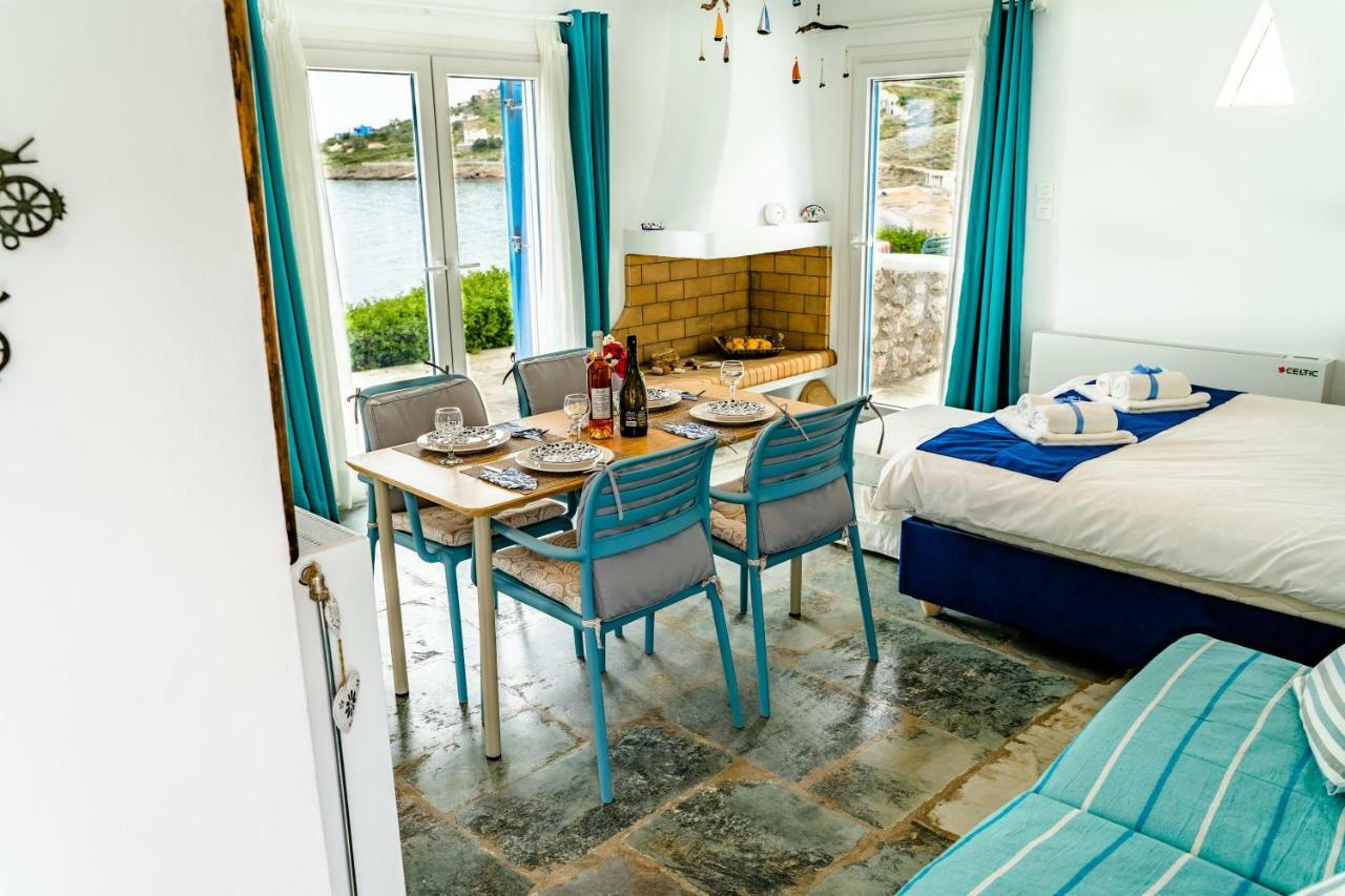 Seafront Villa Polyxene Keratea Exterior photo